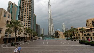 Forecasters say there is a chance of rain on Monday and Dubai should hit a top of 42°C. The National
