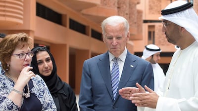Mr Biden tours Masdar City. Crown Prince Court - Abu Dhabi