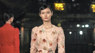 A feminine tea dress from Lanvin