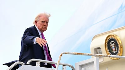 US President Donald Trump has said he wants to 'take the oil' in Iran. AFP