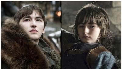 Isaac Hempstead Wright portraying Bran Stark in 'Game of Thrones'. HBO via AP