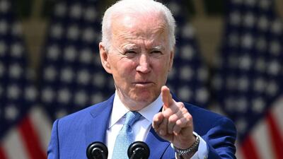 US President Joe Biden has warned that those earning over $400,000 can expect to pay more in taxes. AFP