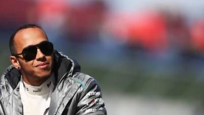 Looking relaxed during the drivers’ parade before the Australian Grand Prix, Lewis Hamilton was still smiling at the finish as he was two places ahead of former teammate Jenson Button.