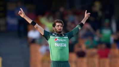Pakistan's Shaheen Afridi will play in the DP World International League T20. AP