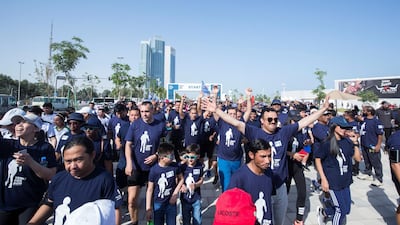 Abu Dhabi's race alone has raised more than Dh22 million over the past two decades.