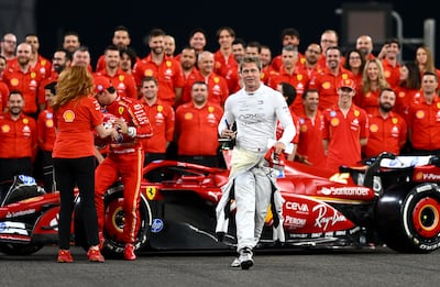 Abu Dhabi plays a starring role in Brad Pitt's blockbuster hit F1: The Movie. Getty Images