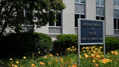 The State Department has said 'federal employees should never put their personal political ideologies ahead of the President’s agenda'. Reuters