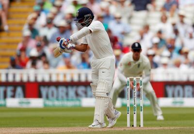 Lapse in concentration may have played a part in Ajinkya Rahane's first-innings dismissal. Reuters