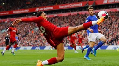 Alexander-Arnold in action. Reuters