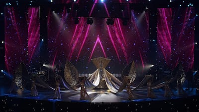 Indian singer Tulsi Kumar performs during the IIFA Rocks event as part of the 20th International Indian Film Academy (IIFA) in Mumbai, India, 16 September 2019. Photo: EPA