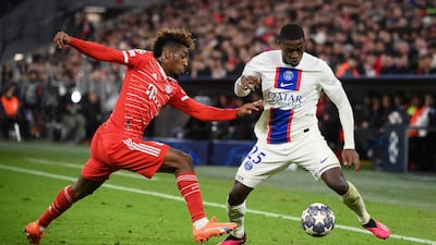 Nuno Mendes 7: Good break down left and his ball into box ended with Bayern’s defence blocking three Messi attempts on goal. Important interception to stop Davies having free shot on goal in second-half Bayern counter-attack Did well against Bayern dangerman Coman. AFP