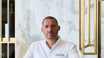 Executive pastry chef Christophe Devoille from The Royal Tearoom at Atlantis The Royal Dubai. All photos: Atlantis The Royal Dubai