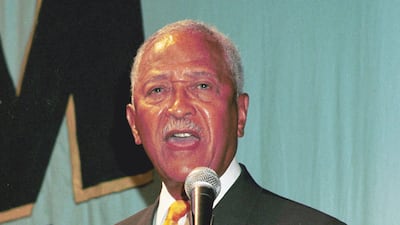 Former New York City Mayor David Dinkins, May 7, 2000. Photo by George De Sota/Newsmakers