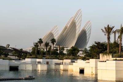 The Zayed National Museum on Saadiyat Island. Victor Besa / The National