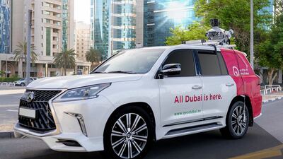 Dubai Municipality vehicles such as this one will be used to digitally map the city's streets. Photo: Dubai Municipality