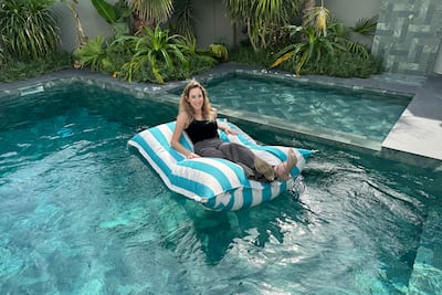 Amberly and her husband said they have no plans to sell their property. Pawan Singh / The National