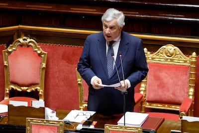 Italian Deputy Prime Minister and Minister of Foreign Affairs Antonio Tajani says immigration must be managed together by Europe. EPA