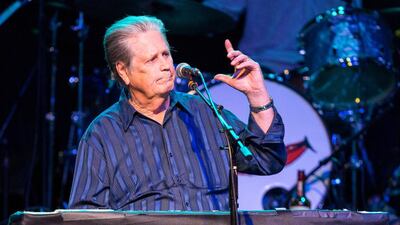 Brian Wilson performs on stage during Brian Fest: A Night To Celebrate The Music Of Brian Wilson at the Fonda Theatre on Monday, March 30, 2015. AP