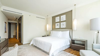 The furnishings give the home a clear, airy feel.