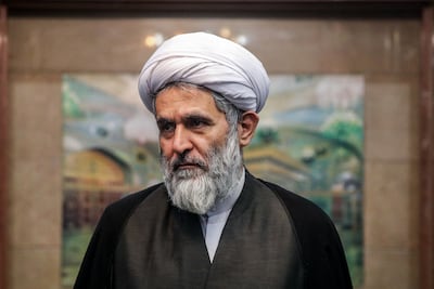 Hossein Taeb previously served as the Basij militia's intelligence chief and has held senior positions within Iran’s security apparatus. Tasnim/AFP