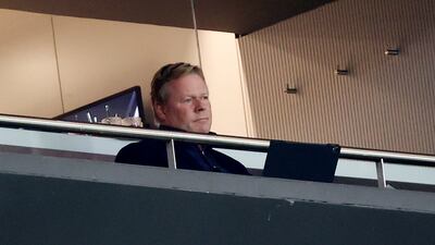 Barcelona coach Ronald Koeman. Reuters