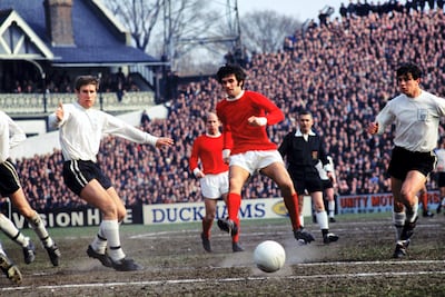 Manchester United star George Best's international career suffered from playing for one of the smaller nations in Northern Ireland. PA