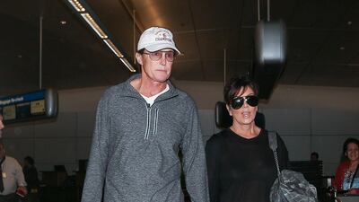 11. Kris Jenner and Bruce Jenner (now Caitlyn) split in 2013. Photo by GVK/Bauer-Griffin/GC Images