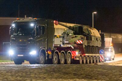 Germany will train Ukrainian gunners in how to use the self-propelled PzH 2000 howitzer. AP