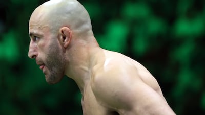 Alexander Volkanovski prepares to face Movsar Evloev in the headline bout at UFC 333 at Etihad Arena, Abu Dhabi.