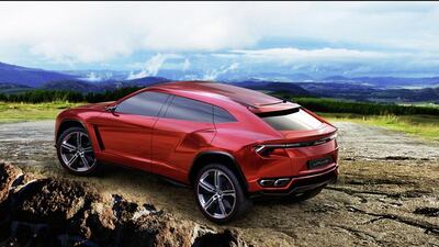 The Lamborghini Urus. Courtesy Audi AG