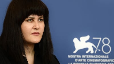 Afghan film director Sahraa Karimi. Photo: AFP