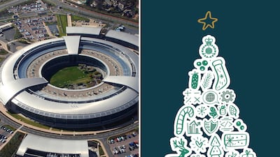 UK spy agency GCHQ has set up a festive brainteaser. Alamy/PA