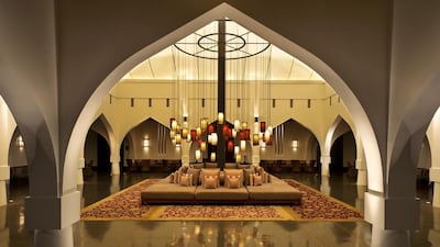 The lobby at The Chedi. Courtesy The Leading Hotels of the World