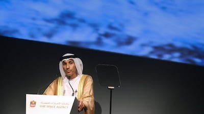 Mohammed Al Ahbabi, the director general of the UAE Space Agency, said the mission is on track 'in terms of timeline, budget and building capability'. Delores Johnson / The National