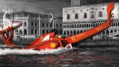 Rosso San Marco. Courtesy Swiss Art Gate UAE