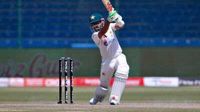 Pakistan's Babar Azam batted for 10 hours in the fourth innings. AP
