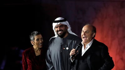 Al Jassmi performed at the Vatican during the Christmas concert in 2018. AP