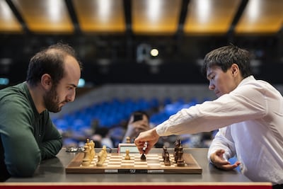 The final move in chess translates from the Arabic into 'the king is helpless'. EPA