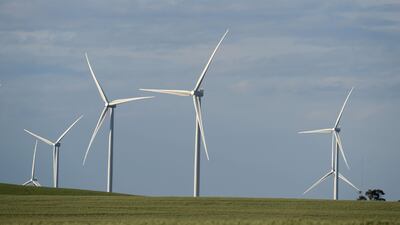 Shell and two partners are said to be looking to offload stakes in a Dutch windfarm. Carla Gottgens/Bloomberg