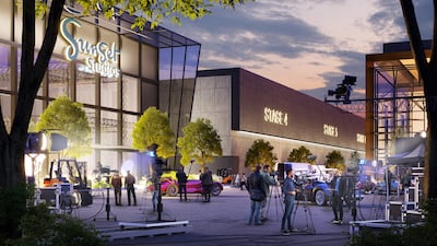The Hollywood of Hertfordshire: the proposed development of Sunset Studios in Broxbourne, north of London, symbolises British film's brave new world. AFP