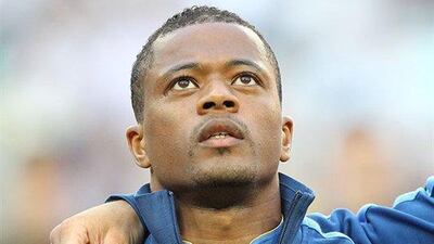 The 33-year-old Frenchman Patrice Evra left Nachester United and moved to Turin for 1.2 million pounds in July after eight years at Old Trafford in which he won five English Premier league titles, the Champions League and the Club World Cup in 2008. Agency