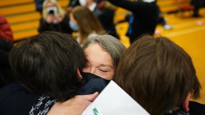 Jill Mortimer celebrates. Hartlepool went to the polls to decide between returning a Labour Party MP, who has held the seat since its creation in 1974, and a candidate from the Conservative Party who took a number of Labour's so-called "red wall" seats in the 2019 general election. Getty Images