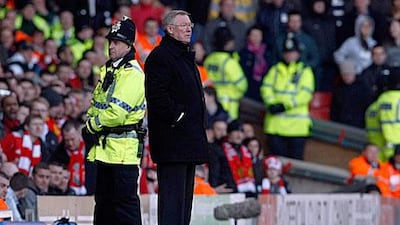 Sir Alex Ferguson, the Manchester United manager, has used his club's ability to overcome minor setbacks with emphatic wins to silence the masses, but a recent string of losses have left him speechless. Tim Hales / AP Photo