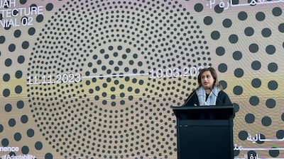 Sheikha Hoor Al Qasimi is the president of the Sharjah Architecture Triennial