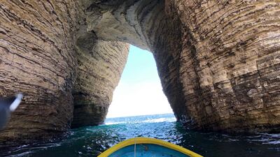 The caves at Pigeon Rocks. Jamie Prentis / The National