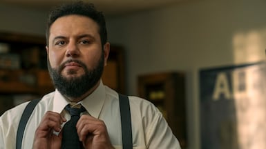 Palestinian-American actor Mo Amer will contribute to discussions at the International Congress of Arabic and Creative Industries at Abu Dhabi’s Etihad Arena on Sunday, September 14 and Monday, September 15. Photo: Netflix