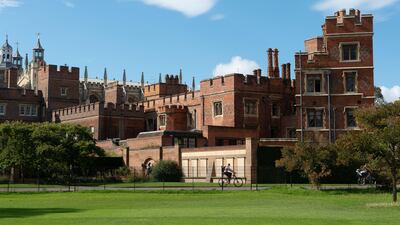 Eton College is one of several UK boarding school to increase fees due to pandemic pressures. Alamy