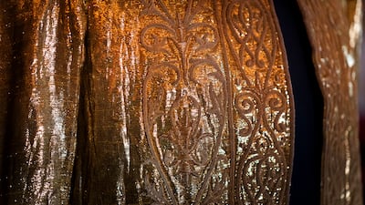 King Charles will put on the Supertunica, a gold-sleeved coat created for his great-grandfather, King George V, in 1911. All photos: PA