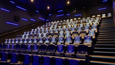 Cinemas have had to be creative with the films they are showing amid the pandemic as releases are delayed. Razmig Bedirian / The National