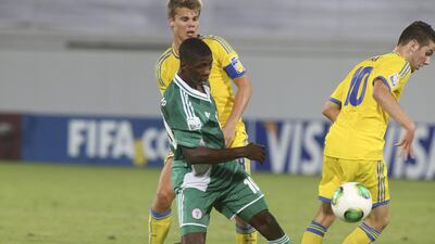 Kelechi Iheanacho, Nigeria, 2013. Razan Alzayani / The National